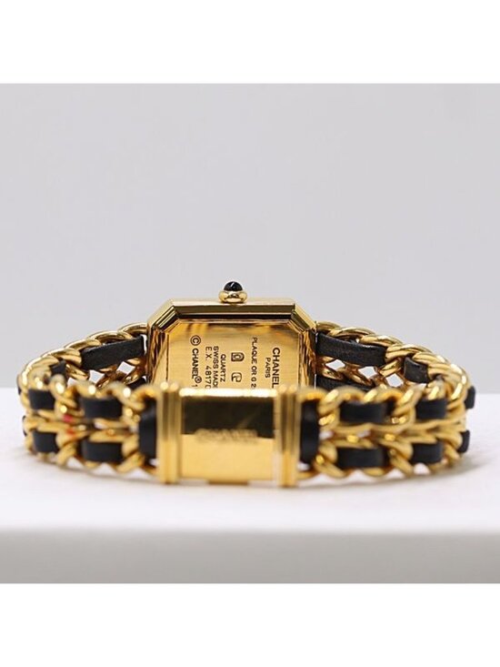 Chanel Premiere L Quartz Black Dial Watch main image 4